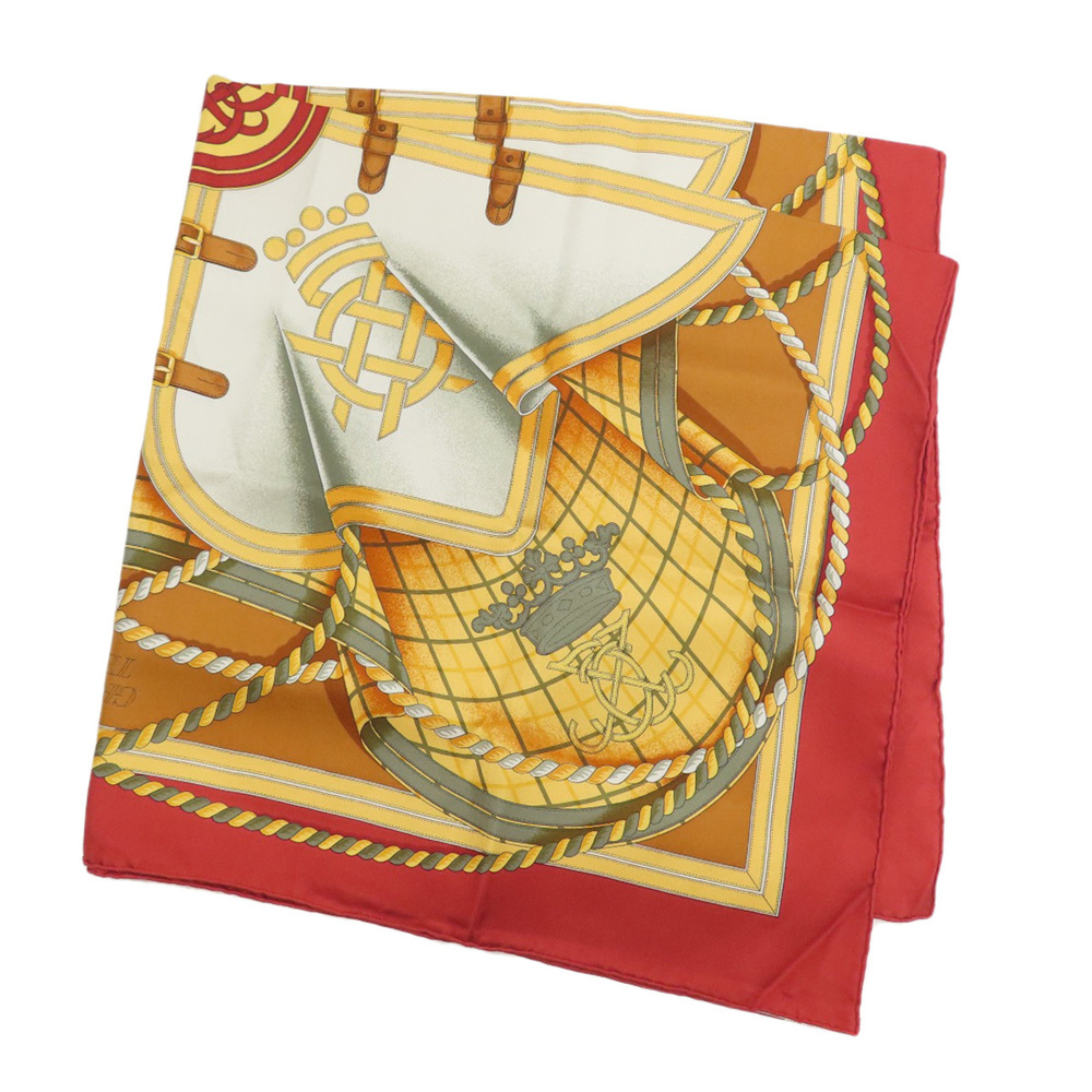 Hermes Carre 90 Horse Formal Wear Scarf Muffler Silk Women's HERMES